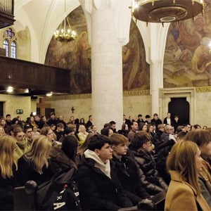 ​Crkvu sv. Marka ispunili mladi dviju zagrebačkih gimnazija